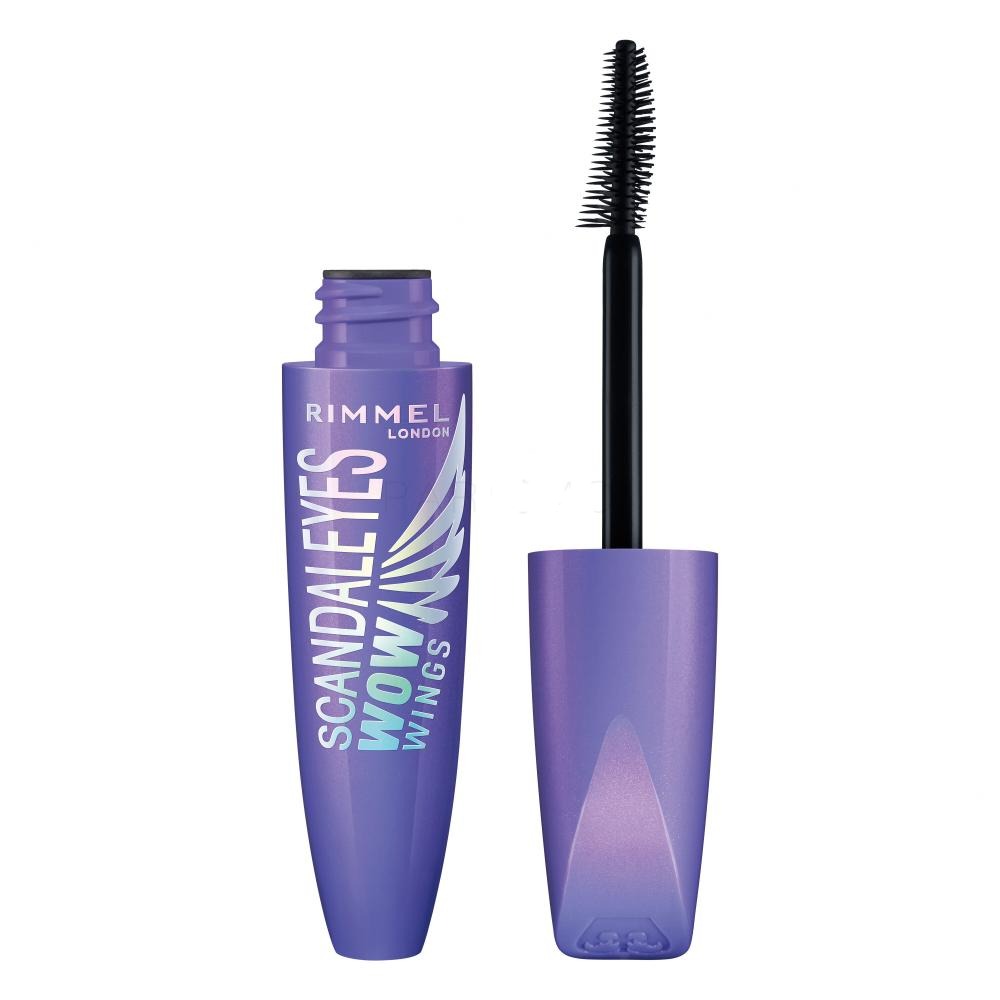 mascara volumizzante effetto ciglia a farfalla rimmel london nero