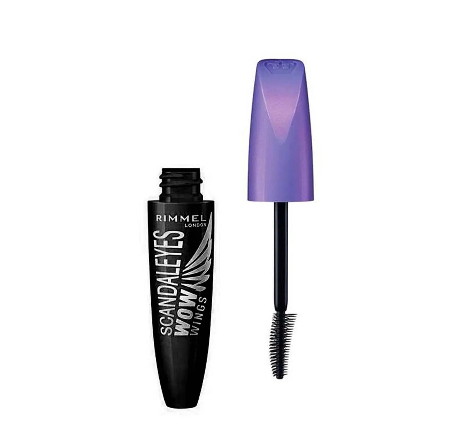 mascara volumizzante effetto ciglia a farfalla rimmel london nero intenso