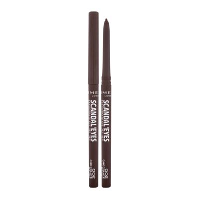 matita retrattile occhi resistente all'acqua rimmel london marrone 02