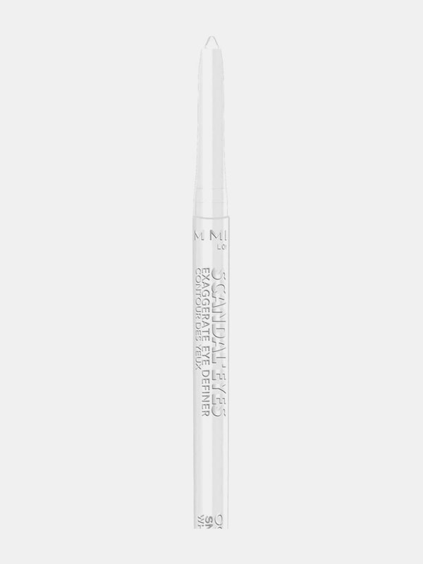 matita retrattile occhi resistente all'acqua rimmel london bianco 5