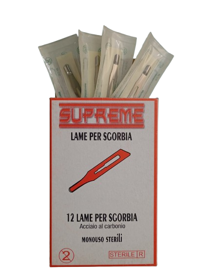 lame per sgorbie Supreme pacco da 12 pezzi