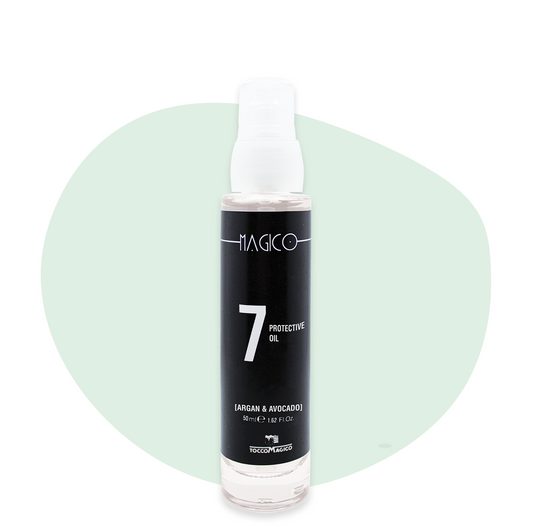 Tocco magico 7 oil protezione, nutrizione e lucentezza, ideale per doppie punte.