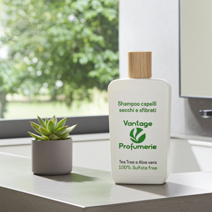 shampoo per capelli secchi e sfribati