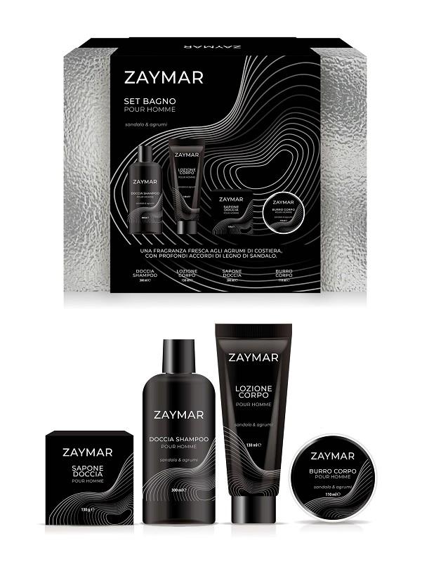 Zaymar Uomo Confezione Regalo Set Bagno 4 pezzi