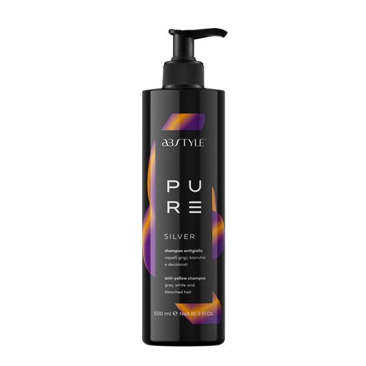 Abstyle Pure Silver Shampoo Antigiallo 500 ml