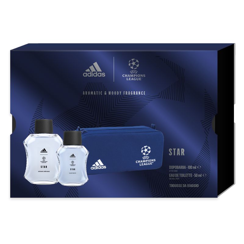 Adidas Champions League Star Uomo Confezione Regalo