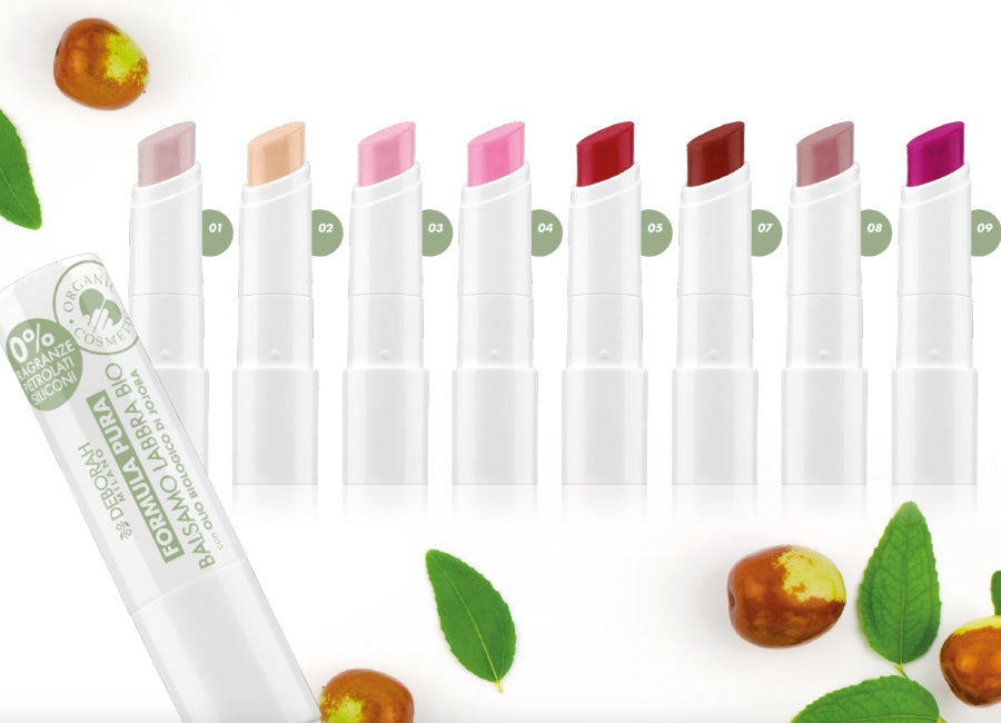 balsamo labbra bio deborah milano varie colorazioni