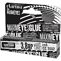 Clarissa Maxim Eyes Glue Colla Per Ciglia a Ciuffetto Nera o Trasparente