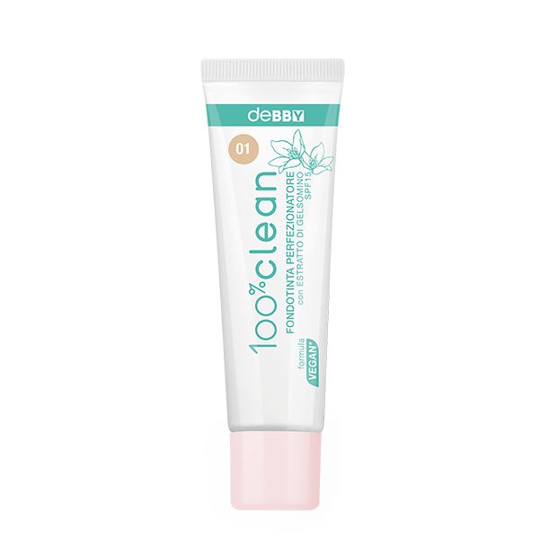 debby fondotinta 100% clean e vegn con ingredienti vegani 01