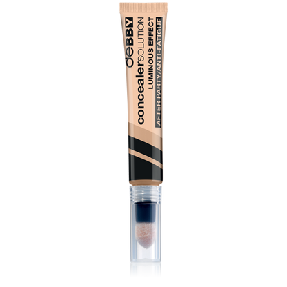 debby correttore fluido luminoso, anti fatica con spugnetta honey 3