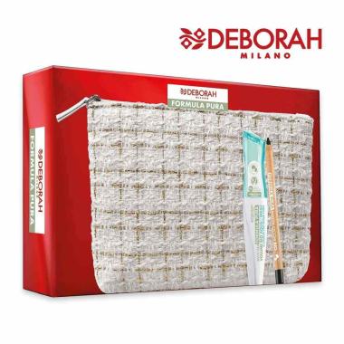 Deborah formula pura bio pochette con mascara e matita eyeliner