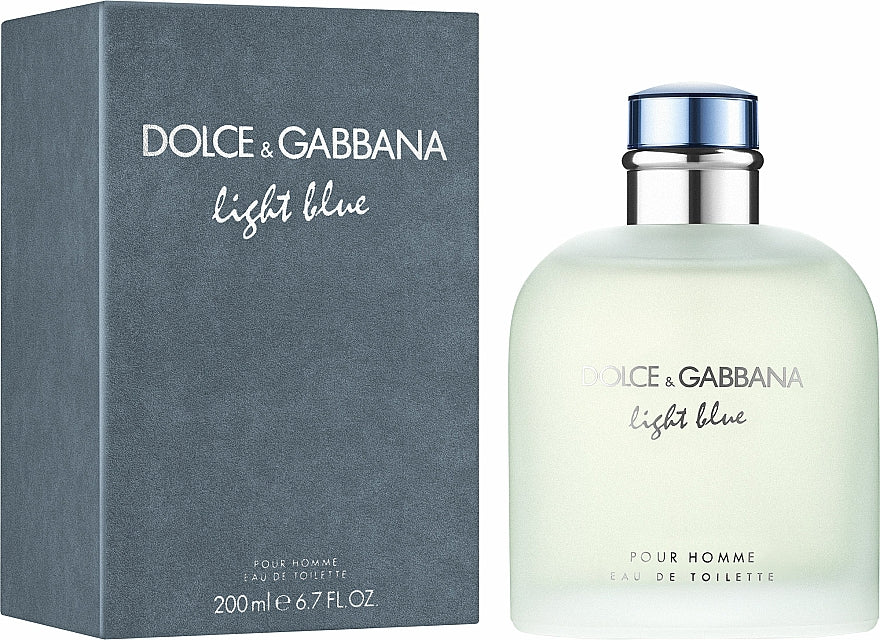 dolce e gabbana light blue uomo 200 ml