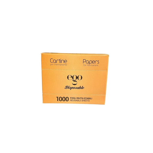 Ciesse Ego Disposable Cartine Per Permanente 1000 Fogli Riutilizzabili