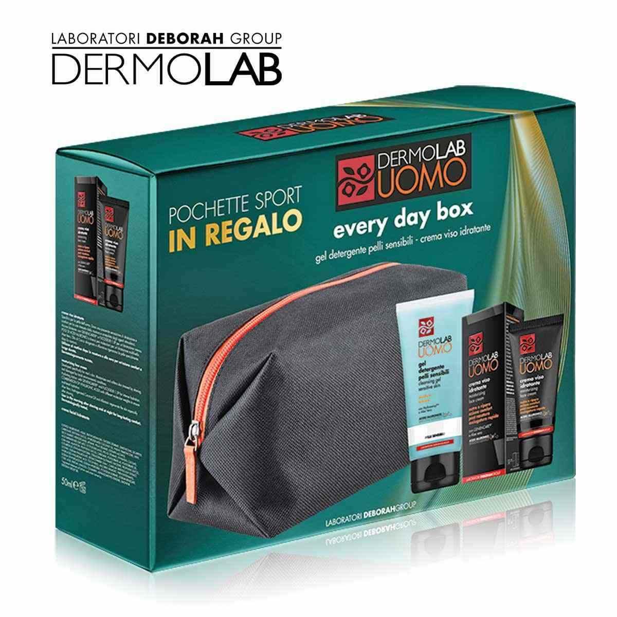 Dermolab Uomo Confezione Regalo 2 Pezzi+ Pochette Vari Tipi