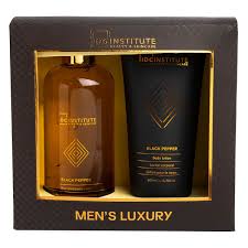 shampoo doccia  e crema corpo uomo linea luxury idc institute