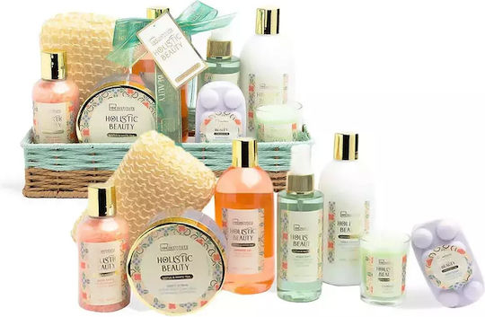 idc institute holistic beauty cesto prodotti da bagno completo