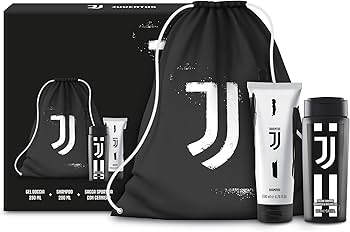juventus confezione toilette con sacca