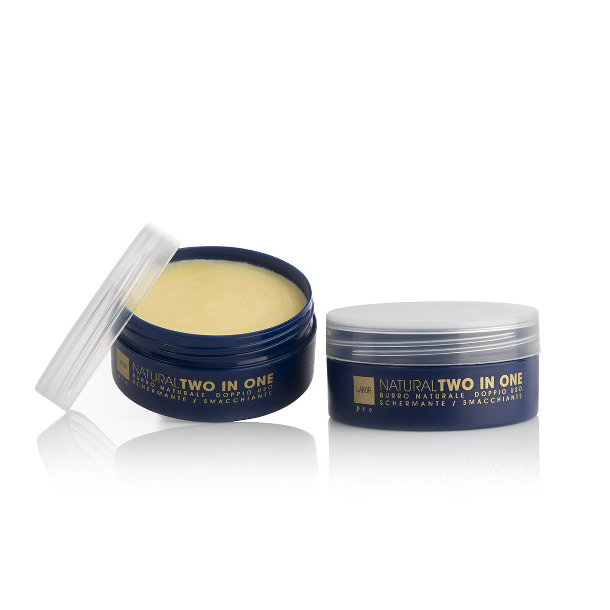 labor crea burro doppio uso schermante e smacchiante epidermico per colore tintura