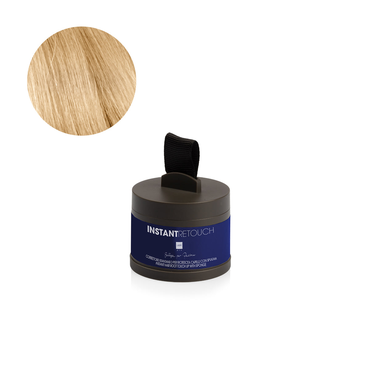 ritocco per ricrescita capelli in polvere biondo chiaro