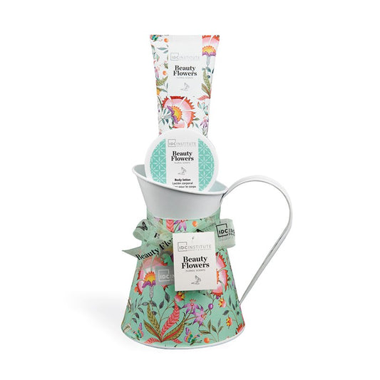 IDC Institute  Confezione Regalo Beauty Flowers Lattiera