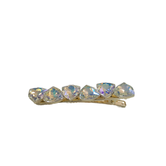 becco gioiello per acconciature 6 cm con 6 gemme