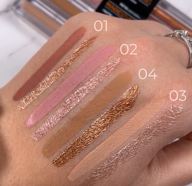 ombretto liquido due in uno matte e metl magic studio
