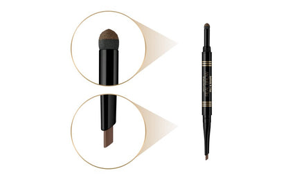 Max Factor Matita Automatica Sopracciglia 2 in 1 Real Brow Fill e Shape