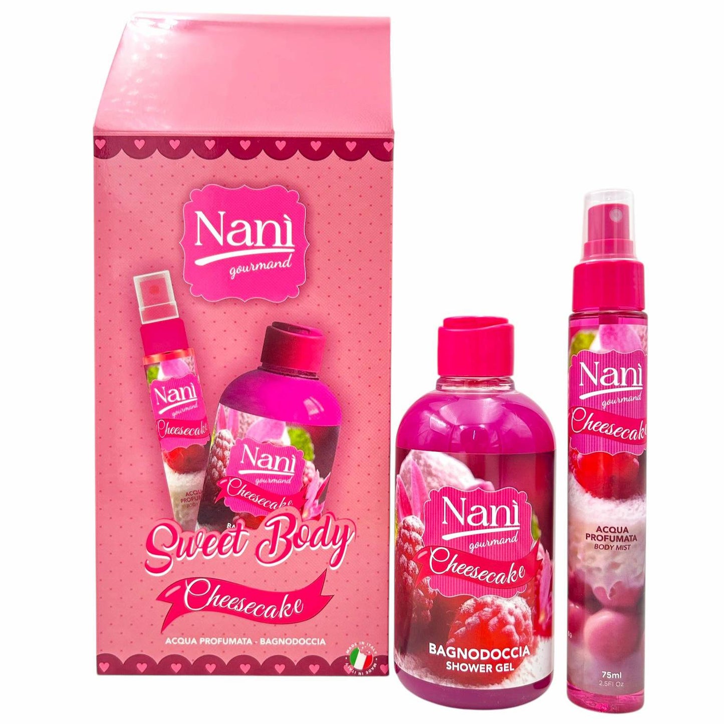 Nanì Gourmand Confezione Regalo Donna Sweet Body Vari Tipi