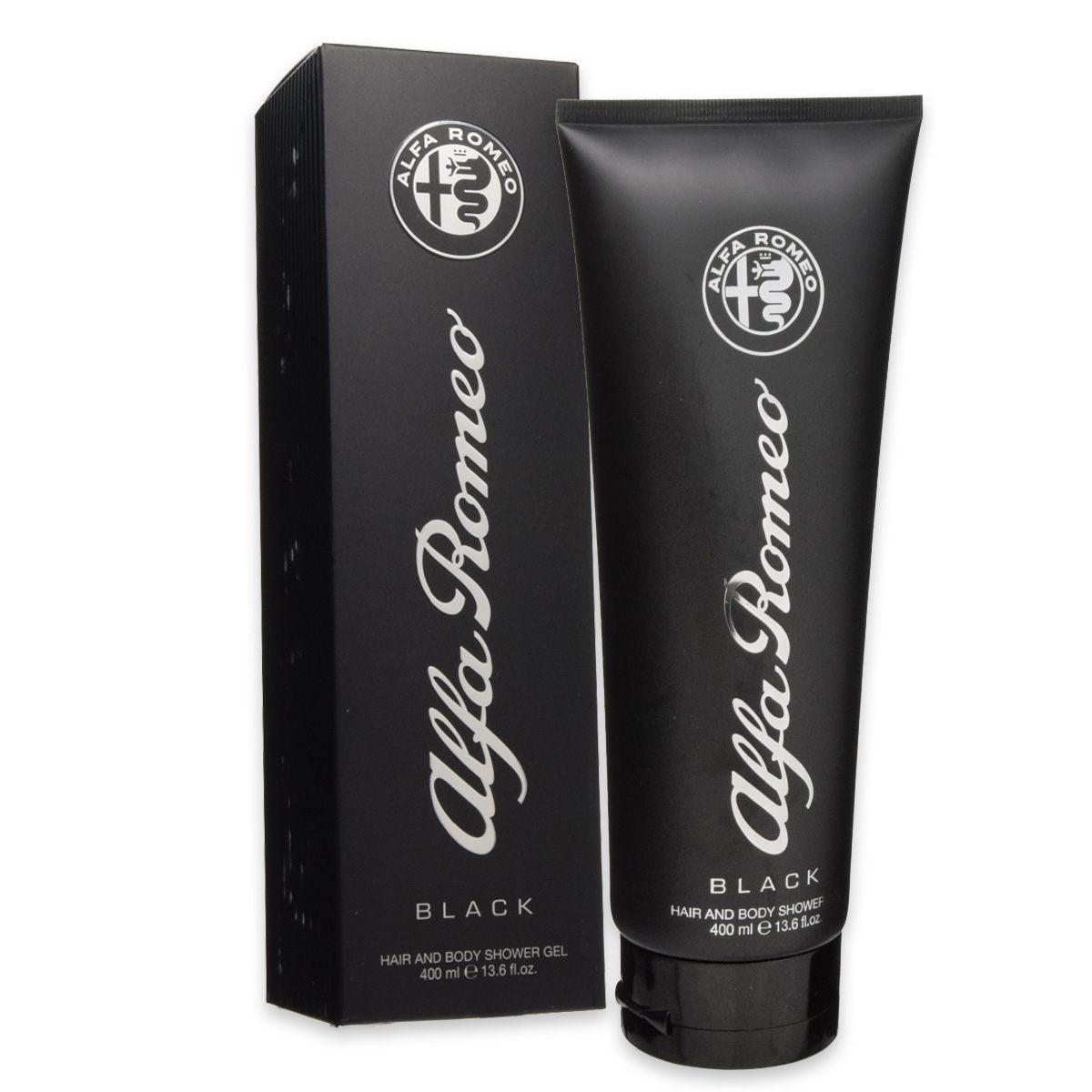 Alfa Romeo Black Gel Doccia 400 ml Uomo