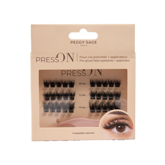 peggy sage ciglia finte preincollate con pinzetta applicatore press on