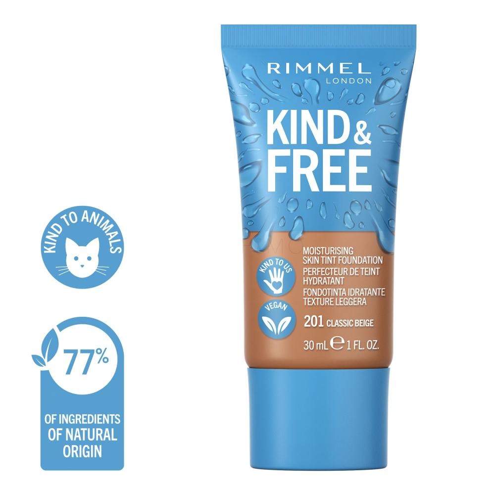rimmel fondotinta kind & free numero 201
