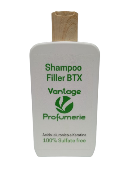 vantage shampoo filler botox con olio di caviale, collagene e vitamina E