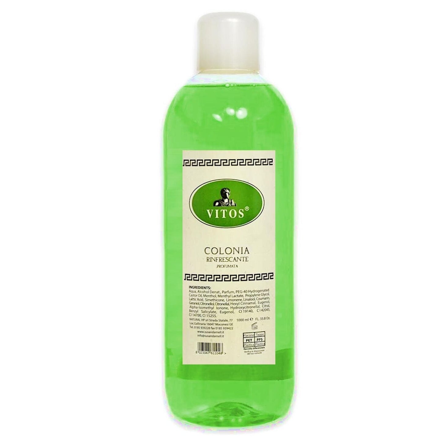 Vitos Colonia Rinfrescante Profumata 1 Lt Varie Profumazioni