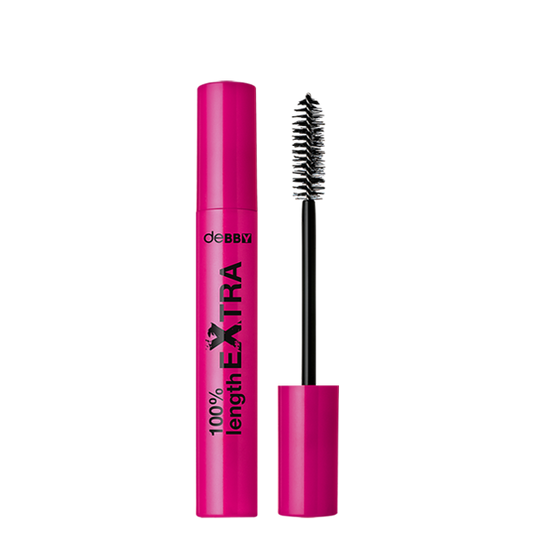 debby mascara 100% lunghezza nero confezione fucsia