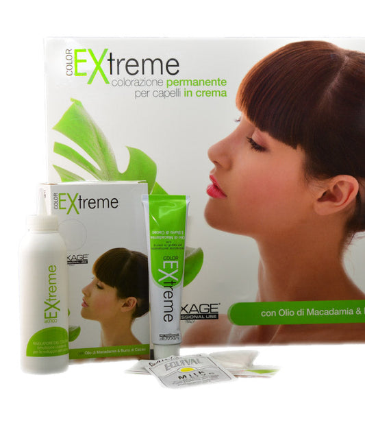 Mixage Color Extreme Kit Color monouso Crema Colorante Tintura Permanente 