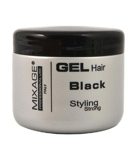 Mixage Extreme Gel Hair Black Vaso 250  ML