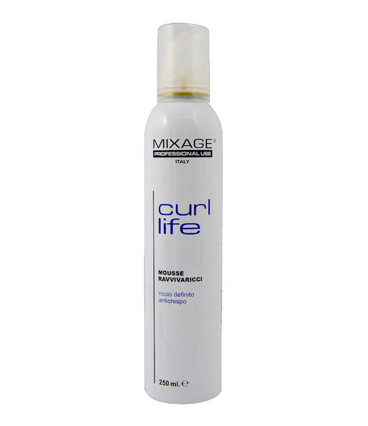 Mixage Extreme Mousse Curl Life Ravviva Ricci Anticrespo 350 ml