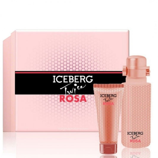 Iceberg Twice  Rosa Kit Donna  Confezione Regalo