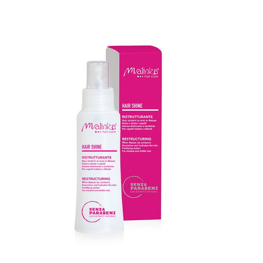 Malinka hair shine ristrutturante lucidante