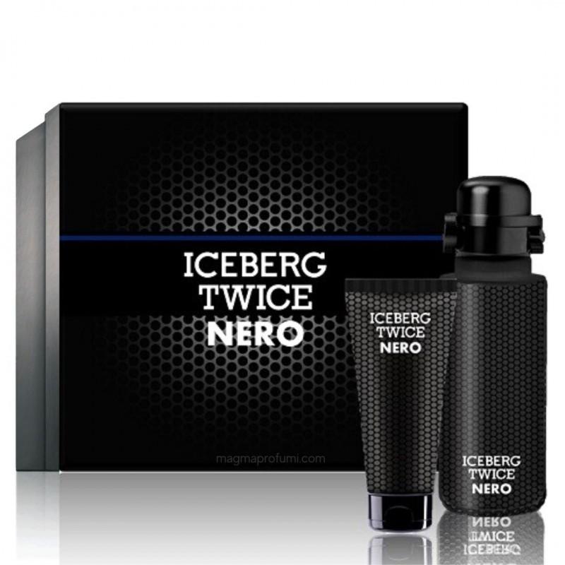 iceberg twice nero profumo e doccia schiuma