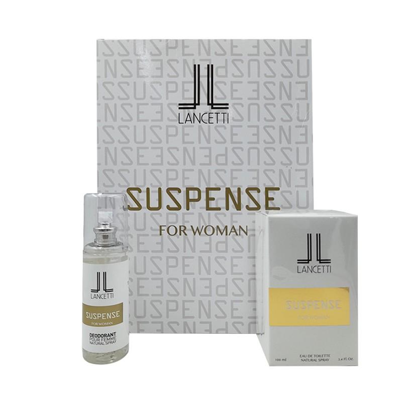 Lancetti Suspense Kit Donna  Confezione Regalo