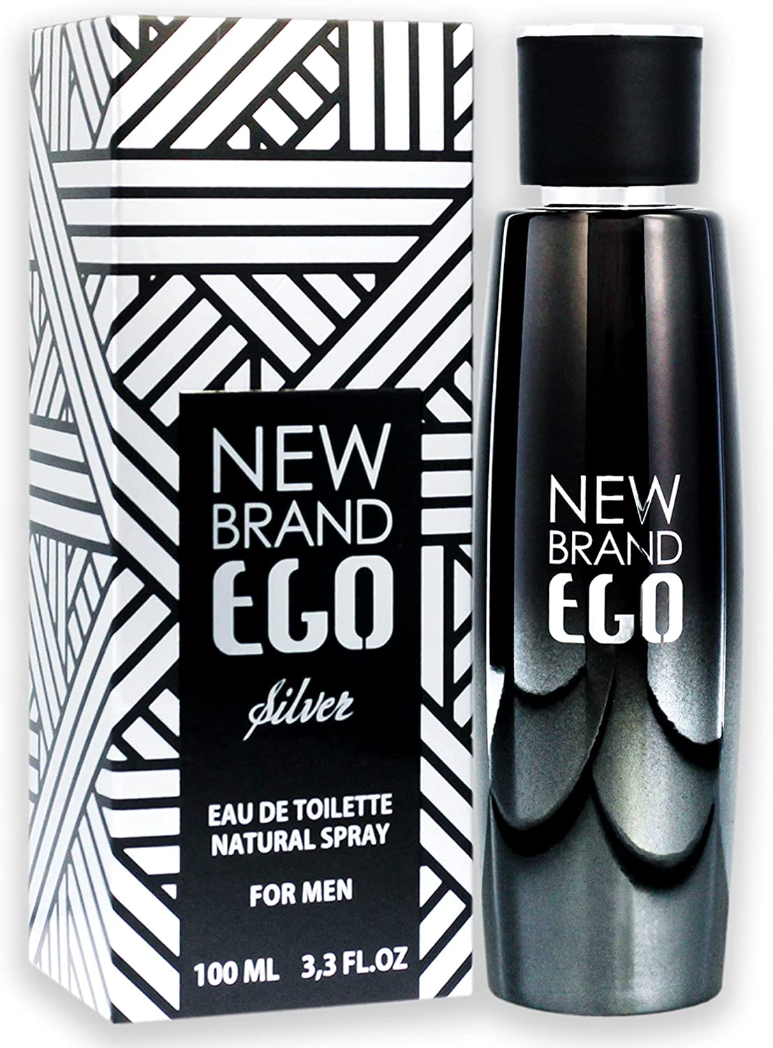 new brand ego silver eau de toilette 100 ml