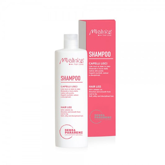 Malinka shampoo ideale per capelli lisci e morbidi